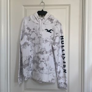 Hollister Tie-Dye Hooded Graphic Tee